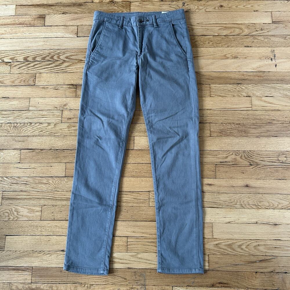 Rag & Bone Fit 2 Men’s Chino Pants 30 Gray Dark Slate Stretch Cotton